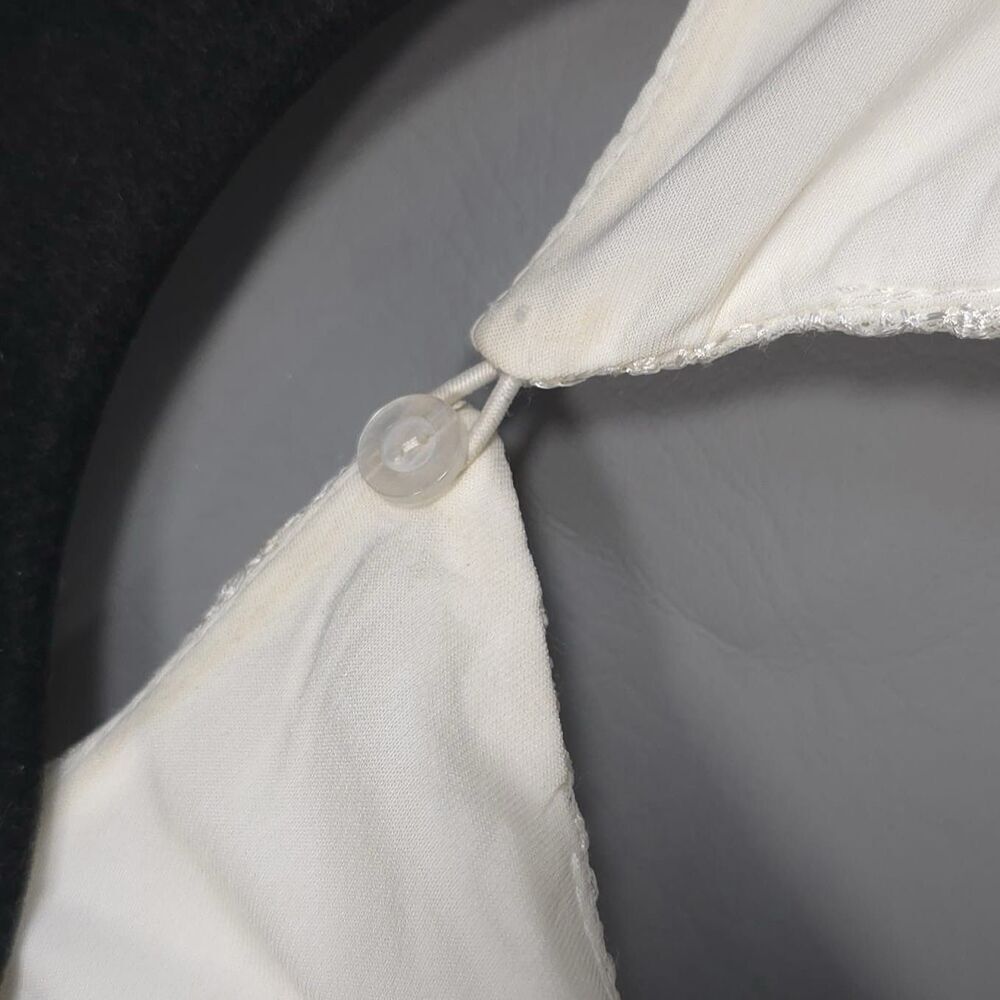 MISHA COLLECTION Size US 2 Natasha Mini Dress Milk Long Sleeve Open Back Sexy - Picture 11 of 15